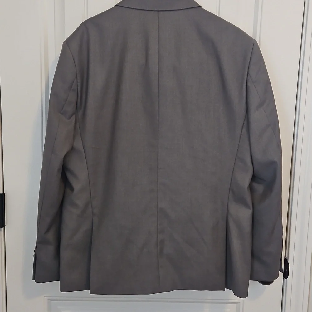 Men's Gray Slim Fit Suit And Pants